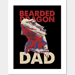 Bearded Dragon Dad Posters and Art